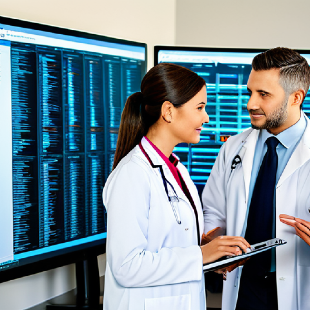 보건의료행정사와 데이터 관리 스킬 - Data Management in Healthcare**

"A diverse team of healthcare professionals (doctor, nurse, adminis...